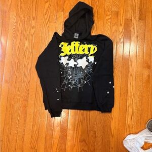 Black Graphic Hoodie